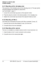 Preview for 34 page of Vision & Control 2-05-607 Instructions For Use Manual