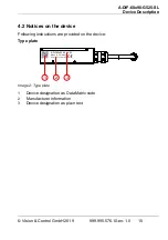 Предварительный просмотр 15 страницы Vision & Control A-DIF-60x90-G525-SL Instructions For Use Manual