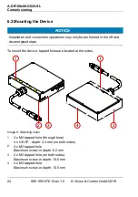 Предварительный просмотр 24 страницы Vision & Control A-DIF-60x90-G525-SL Instructions For Use Manual