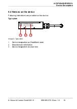 Preview for 15 page of Vision & Control A-DIF-60x90-IR850-SL Instructions For Use Manual