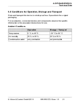 Preview for 21 page of Vision & Control A-DIF-60x90-IR850-SL Instructions For Use Manual