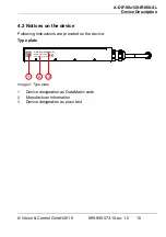 Предварительный просмотр 15 страницы Vision & Control A-DIF-90x120-IR850-SL Instructions For Use Manual