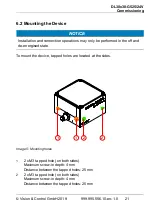 Предварительный просмотр 21 страницы Vision & Control DL30x30-G525/24V Instructions For Use Manual