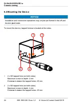 Предварительный просмотр 24 страницы Vision & Control DL30x30-G525/UDC/-a Instructions For Use Manual