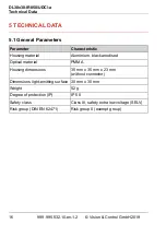 Preview for 16 page of Vision & Control DL30x30-IR850/UDC/-a Instructions For Use Manual