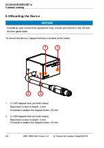 Preview for 24 page of Vision & Control DL30x30-IR850/UDC/-a Instructions For Use Manual