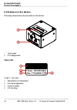 Предварительный просмотр 14 страницы Vision & Control DL30x30-R633/24V Instructions For Use Manual