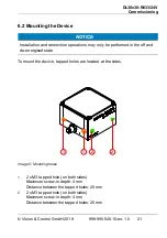 Предварительный просмотр 21 страницы Vision & Control DL30x30-R633/24V Instructions For Use Manual