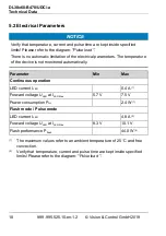 Предварительный просмотр 18 страницы Vision & Control DL30x60-B470/UDC/-a Instructions For Use Manual