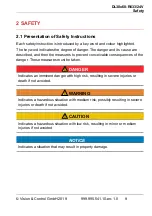 Preview for 9 page of Vision & Control DL30x60-R633/24V Instructions For Use Manual