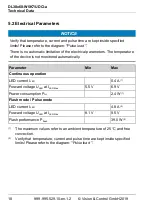 Preview for 18 page of Vision & Control DL30x60-W5K7/UDC/-a Instructions For Use Manual