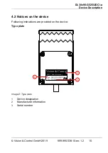 Preview for 15 page of Vision & Control DL30x90-G525/UDC/-a Instructions For Use Manual