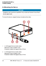 Preview for 24 page of Vision & Control DL60x60-B470/UDC/-a Instructions For Use Manual