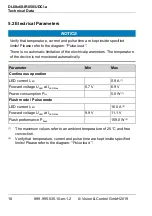 Preview for 18 page of Vision & Control DL60x60-IR850/UDC/-a Instructions For Use Manual