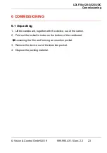 Preview for 23 page of Vision & Control LDLF30x120-G525/UDC Instructions For Use Manual