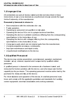 Preview for 8 page of Vision & Control LDLF30x120-R633/UDC Instructions For Use Manual