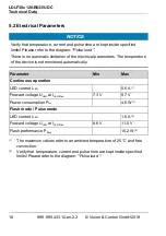 Preview for 18 page of Vision & Control LDLF30x120-R633/UDC Instructions For Use Manual