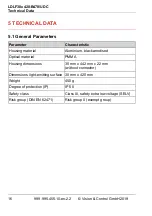 Preview for 16 page of Vision & Control LDLF30x420-B470/UDC Instructions For Use Manual