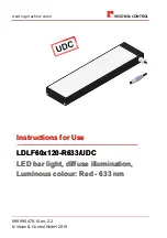 Vision & Control LDLF60x120-R633/UDC Instructions For Use Manual preview