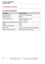 Preview for 16 page of Vision & Control LDLF60x180-IR850/UDC Instructions For Use Manual