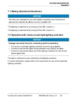 Preview for 29 page of Vision & Control LDLF60x180-IR850/UDC Instructions For Use Manual