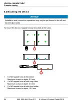 Preview for 24 page of Vision & Control LDLF60x180-W5K7/UDC Instructions For Use Manual