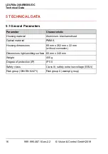 Preview for 16 page of Vision & Control LDLF60x240-IR850/UDC Instructions For Use Manual