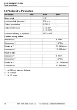 Preview for 16 page of Vision & Control SLB-500-W5K7-P-24V Instructions For Use Manual