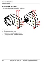 Предварительный просмотр 20 страницы Vision & Control SLE-150-G520-P-24V Instructions For Use Manual