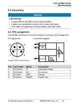 Preview for 19 page of Vision & Control SLE-150-R625-P-24V Instructions For Use Manual