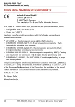 Preview for 26 page of Vision & Control SLE-150-R625-P-24V Instructions For Use Manual