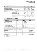 Preview for 15 page of Vision & Control SLF-100-W5K7-P-24V Instructions For Use Manual