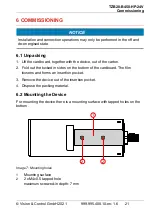 Предварительный просмотр 21 страницы Vision & Control TZB28-B450-HP-24V Instructions For Use Manual