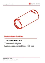 Vision & Control TZB38-B450-P-24V Instructions For Use Manual preview