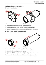 Предварительный просмотр 19 страницы Vision & Control TZB38-IR850-P-24V Instructions For Use Manual