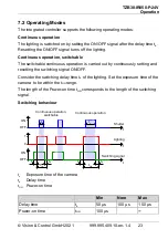 Предварительный просмотр 23 страницы Vision & Control TZB38-IR850-P-24V Instructions For Use Manual