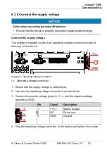 Предварительный просмотр 51 страницы Vision & Control vicosys 5300 Instructions For Use Manual