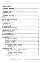 Preview for 4 page of Vision & Control Vicosys 5400 Instructions For Use Manual