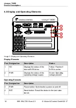 Preview for 16 page of Vision & Control Vicosys 5400 Instructions For Use Manual