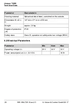 Preview for 20 page of Vision & Control Vicosys 5400 Instructions For Use Manual