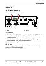 Preview for 21 page of Vision & Control Vicosys 5400 Instructions For Use Manual