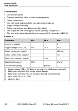 Preview for 28 page of Vision & Control Vicosys 5400 Instructions For Use Manual