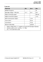 Preview for 33 page of Vision & Control Vicosys 5400 Instructions For Use Manual