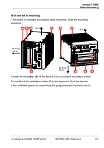 Preview for 41 page of Vision & Control Vicosys 5400 Instructions For Use Manual