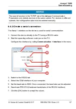 Preview for 57 page of Vision & Control Vicosys 5400 Instructions For Use Manual