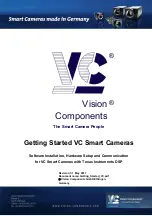 Предварительный просмотр 1 страницы Vision Components VC Smart Camera Getting Started