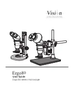 Preview for 1 page of Vision Engineering Ergo 80 User Manual