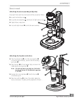 Preview for 9 page of Vision Engineering Ergo 80 User Manual