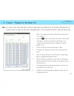 Preview for 25 page of Vision Eye D12-AHD User Manual