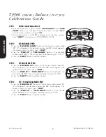 Preview for 1 page of Vision Fitness Deluxe TC17305 Calibration Manual